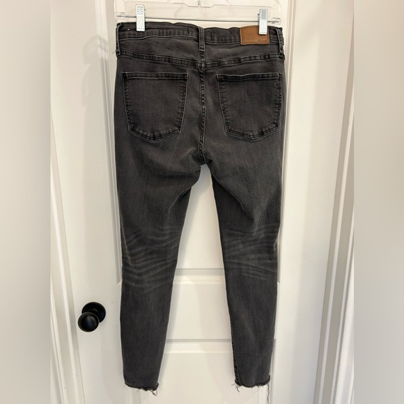 Madewell Black Sea Distressed Skinny Jeans - Picture 2 of 8